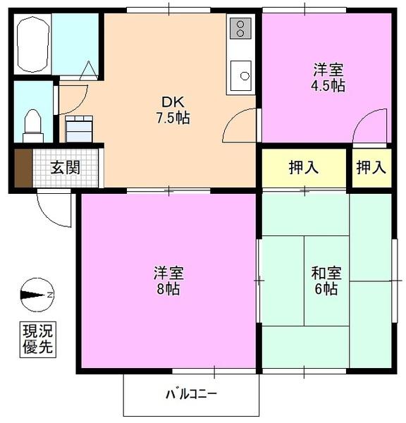  間取り図写真