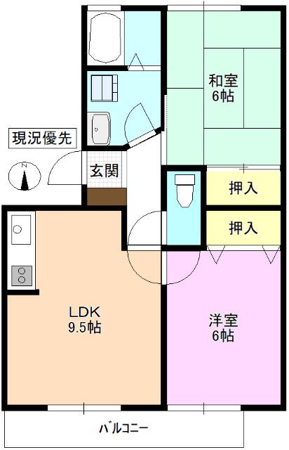  間取り図写真
