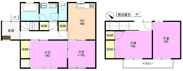  間取り図写真