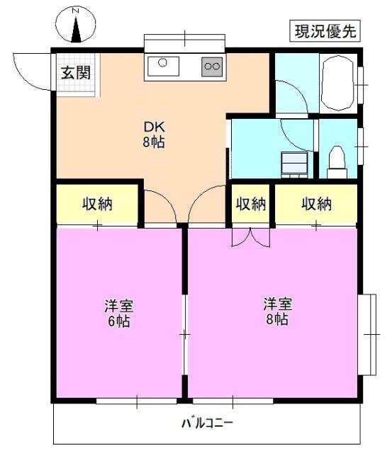  間取り図写真