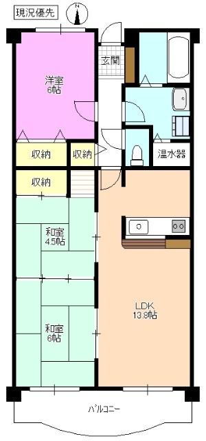  間取り図写真