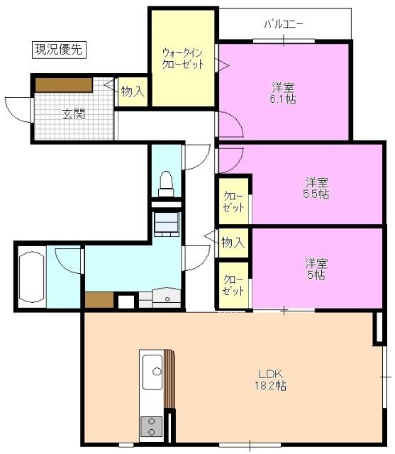  間取り図写真