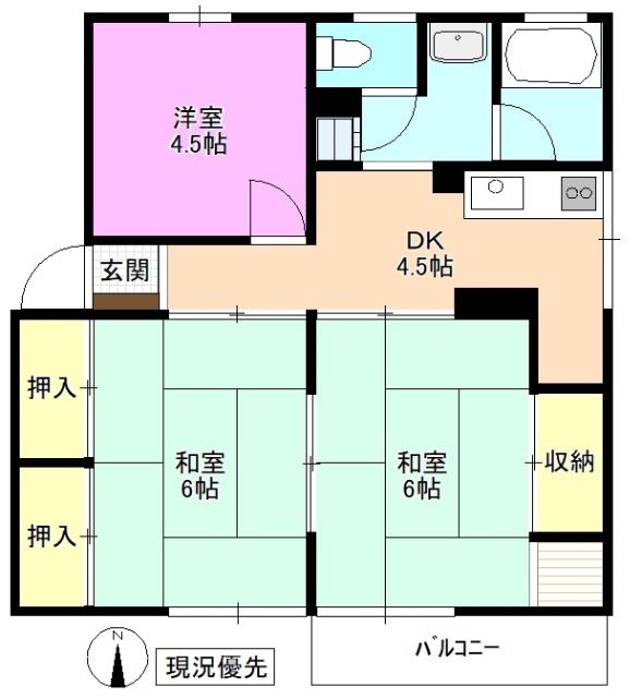  間取り図写真
