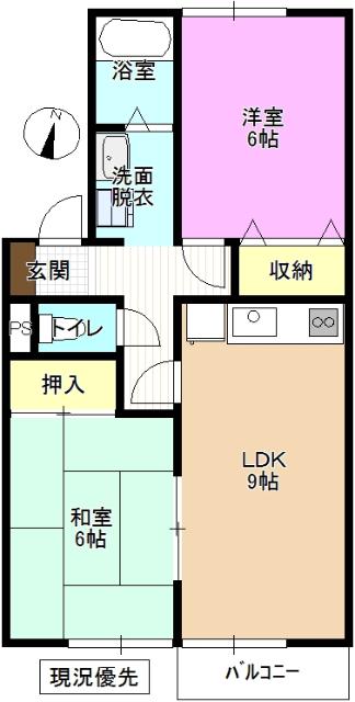  間取り図写真