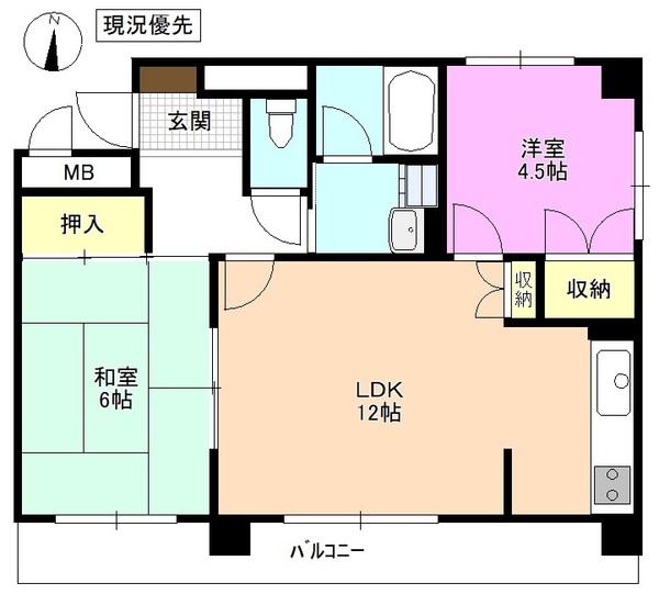  間取り図写真