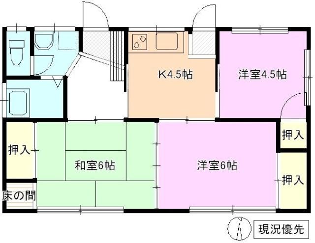  間取り図写真