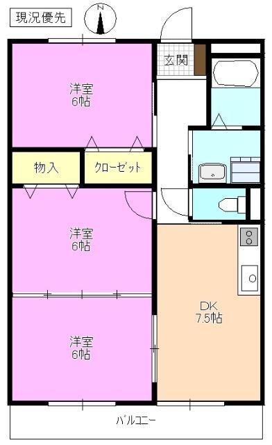  間取り図写真