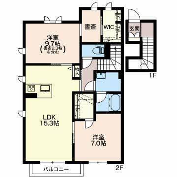 間取り図写真