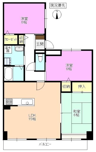  間取り図写真
