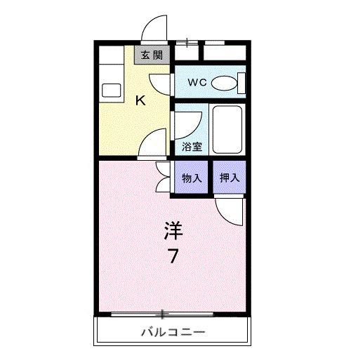 メゾンセシボンＥ（302） 間取り図画像