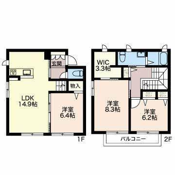  間取り図写真