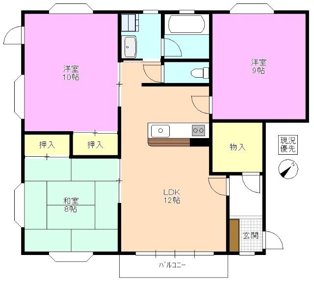  間取り図写真
