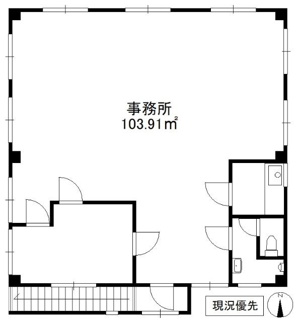 千曲市粟佐事務所 間取り図画像