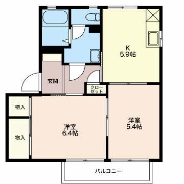 フレグランスファミーユ 間取り図画像