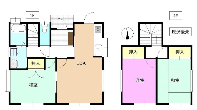  間取り図写真