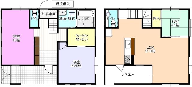  間取り図写真