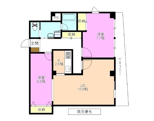  間取り図写真