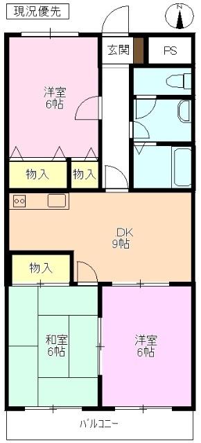 間取り図写真