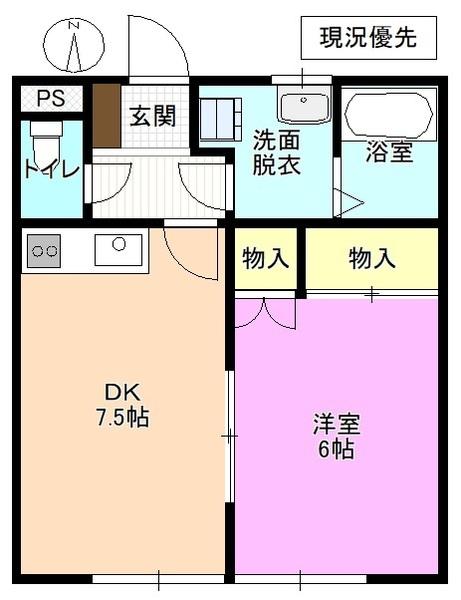 コンフォルト青木島 間取り図画像