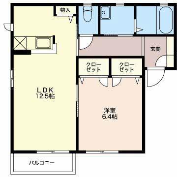 ディアス石芝 間取り図画像