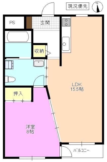 間取り図写真