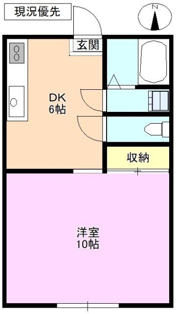 コーポ千曲川 間取り図画像