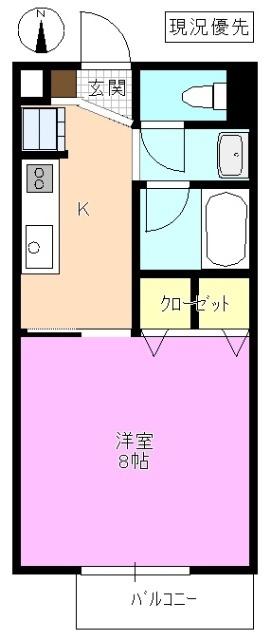 SurplusOneポアーロ 間取り図画像