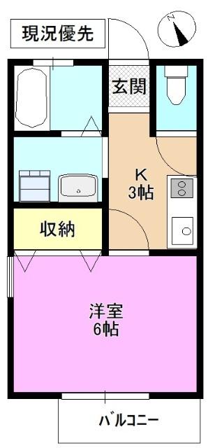 ビレッジエリカ 間取り図画像