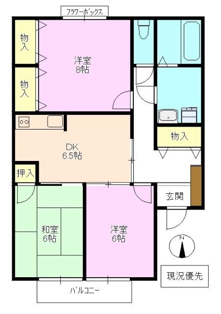 グリーンメモリアル 間取り図画像