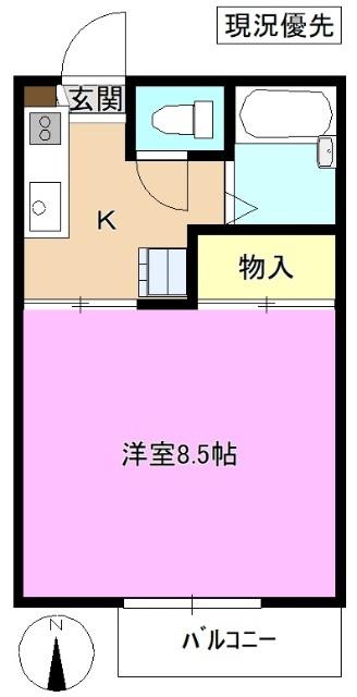 ディアスさくら　Ｎ棟 間取り図画像
