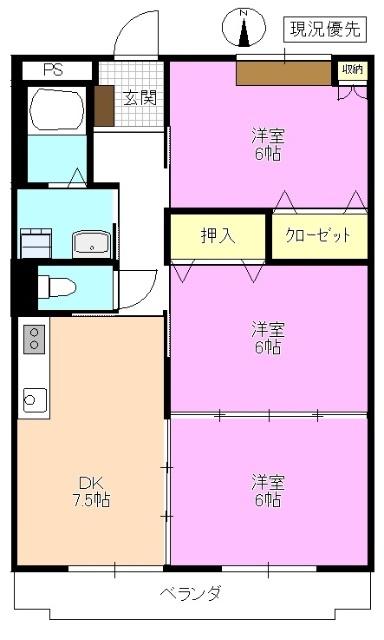 グラン・シャリオ 間取り図画像