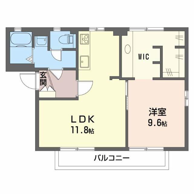 クレセントⅠ 間取り図画像