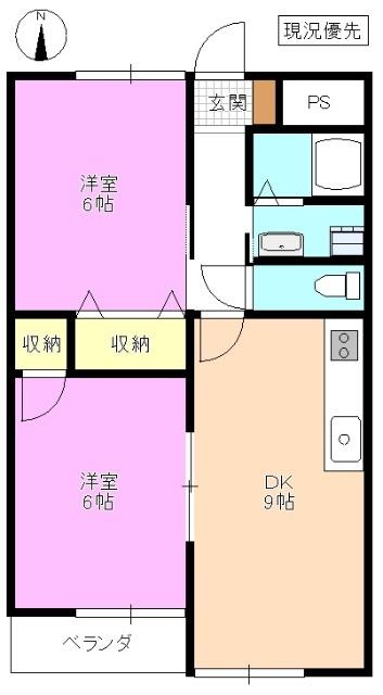 メゾーネＤＥＬＦＩ 間取り図画像