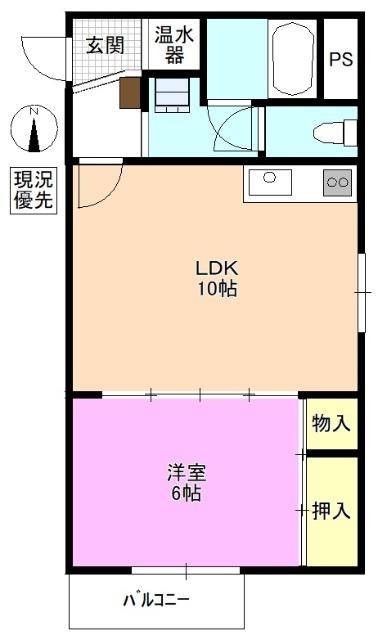 ステイツコア埋橋 間取り図画像