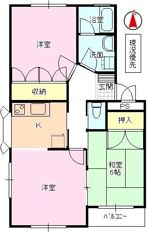 リトルアイランド 間取り図画像