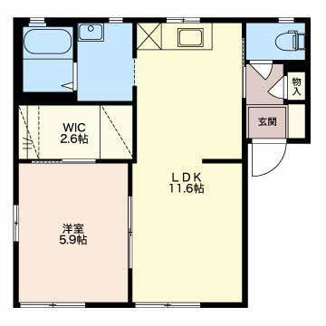 ヴィラシャンテＣ 間取り図画像