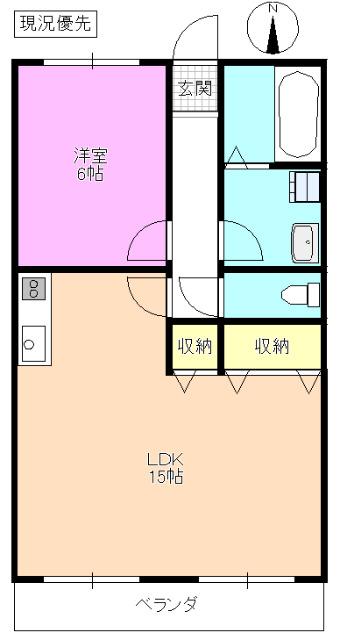 Limpia Sun・Fulatsみやびか 間取り図画像