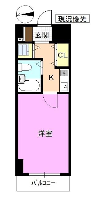 ダイアパレス長野大通りⅠ 間取り図画像