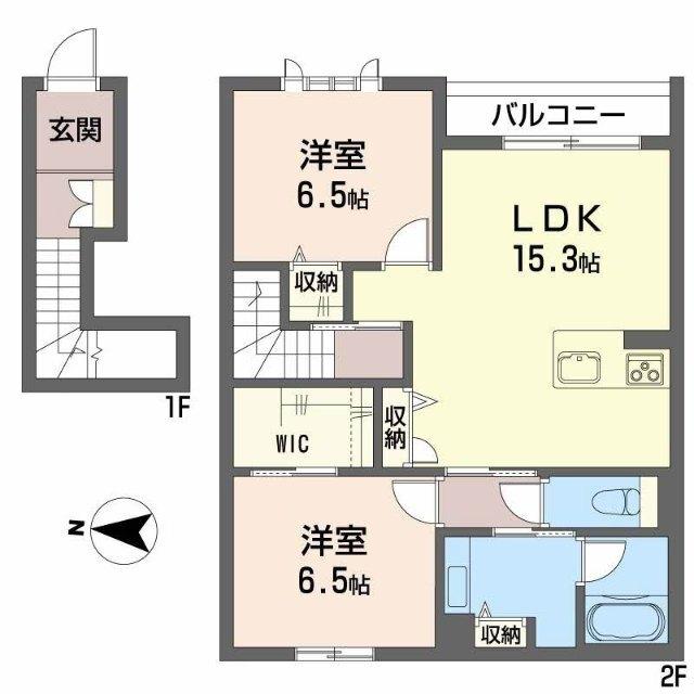 エターナルⅡ 間取り図画像