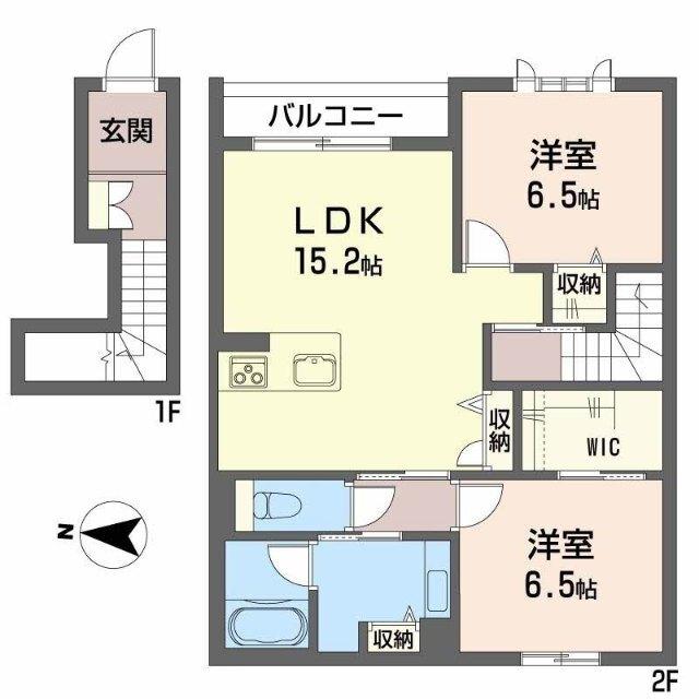 エターナルⅡ 間取り図画像