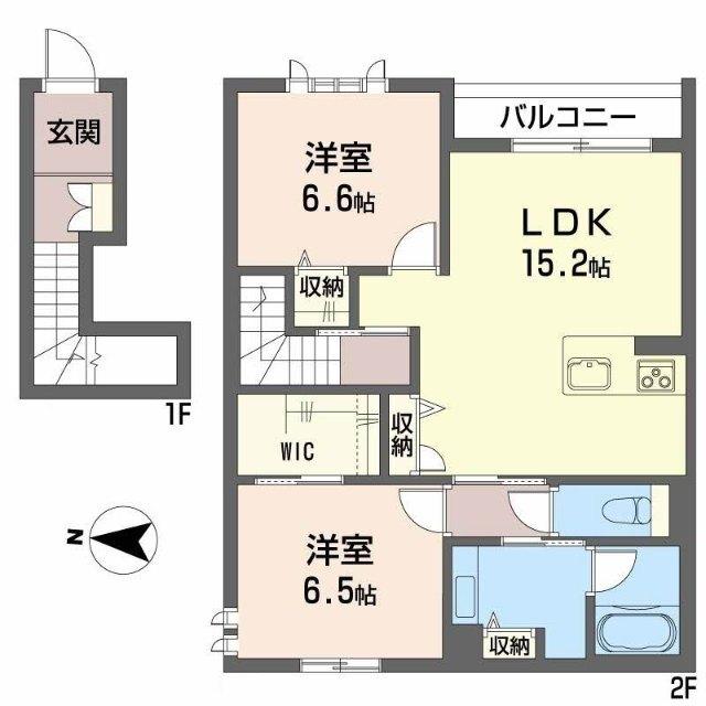 エターナルⅡ 間取り図画像