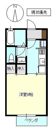 ナガノコアハイツ　Ｂ棟 間取り図画像