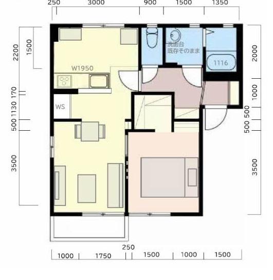 パーシモンズ　Ⅰ 間取り図画像
