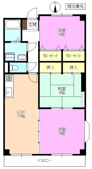 Limpia Garden Square 間取り図画像