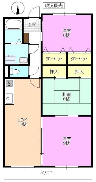 Limpia Garden Square 間取り図画像