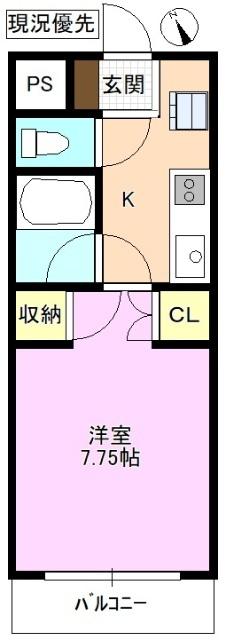 メゾンセシボン東部 間取り図画像