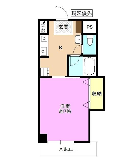 コーポ梓 間取り図画像