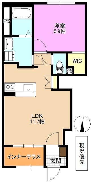 シェルル・城東 間取り図画像