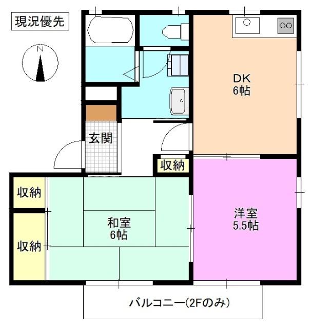 フレグランスＭＩＹＡ 間取り図画像