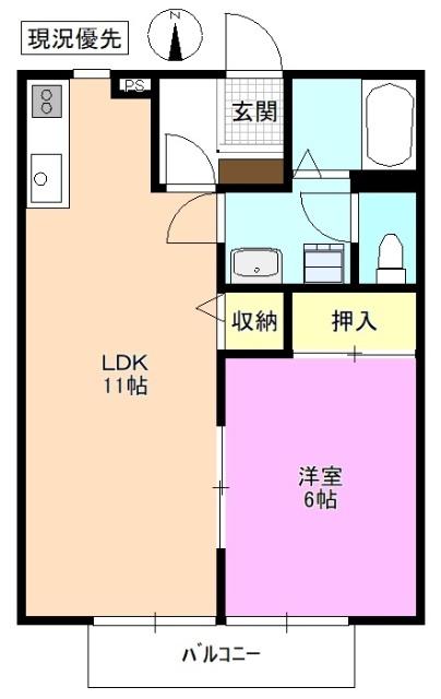 ディアコート 間取り図画像